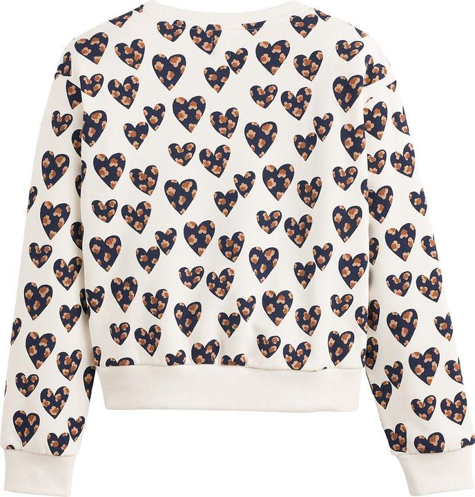 Produktbild La Redoute Collections Bedrucktes Sweatshirt mit Herzen (120 B)