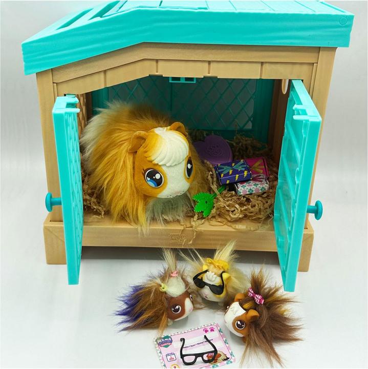 Produktbild Little Mama Surprise mit Stall und 3 Überraschungsbabys (22.30 cm)