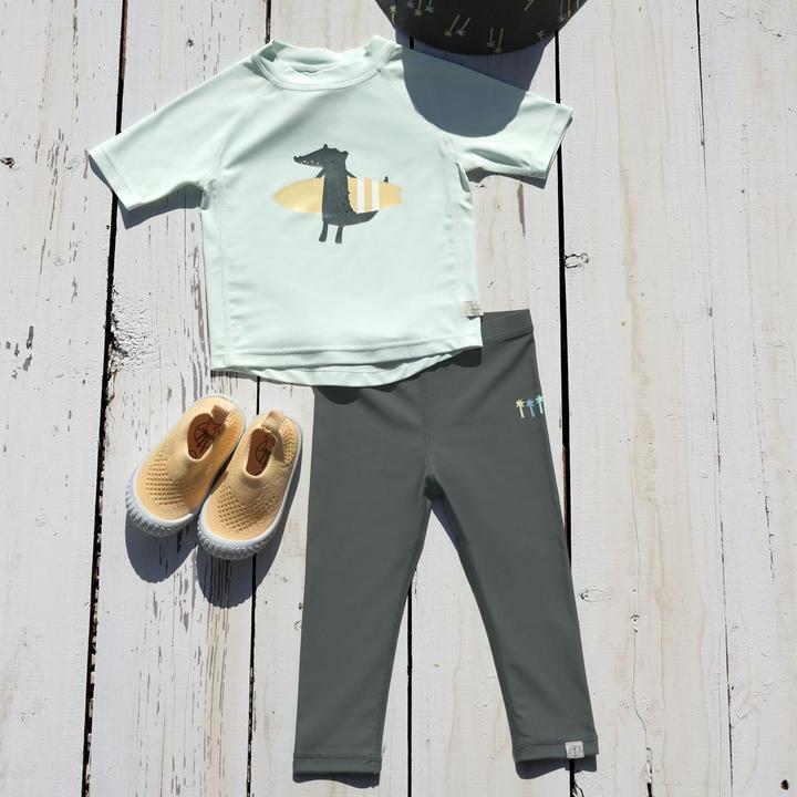 Actual product image Lässig Badehose Kinder Lang (UV-Schutz) deep olive (80)