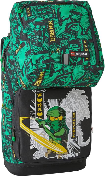 BBM LEGO - Optimo Starter School Bag - Ninjago Green (20238-2301)