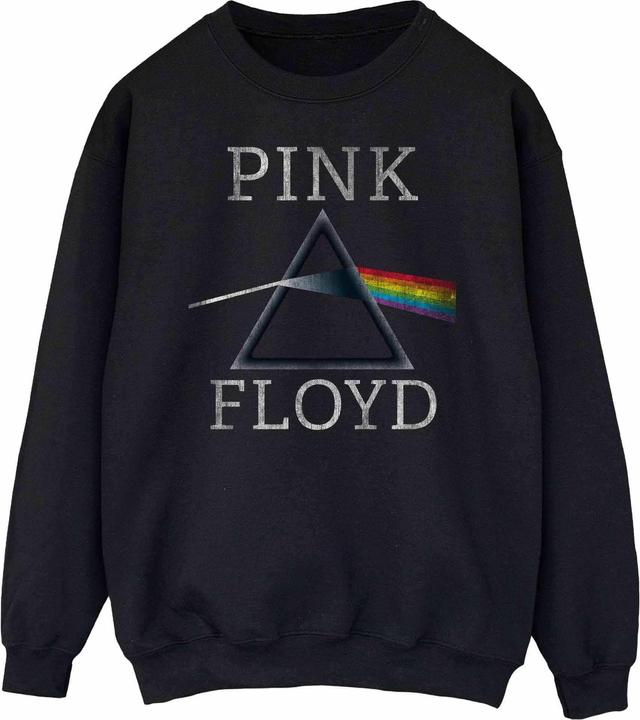 Actual product image Pink Floyd Womens/Ladies Dark Side Of The Moon Boyfriend Fit Sweatshirt (XL)