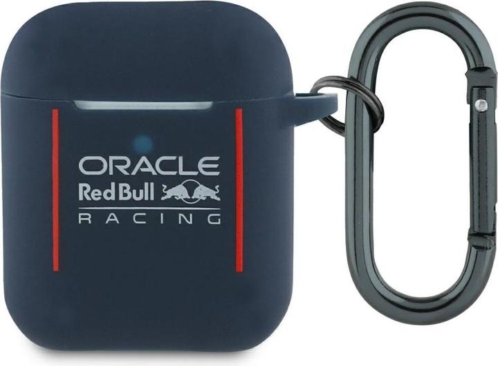 Immagine prodotto Red Bull Case Silicone Logo & Lines for AirPods 1 / 2 navy blue