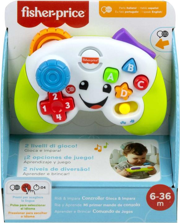 Immagine prodotto Fisher-Price Controller di gioco per l'apprendimento (I, ESP, P, QE) (Spagnolo, Italiano, Portoghese)