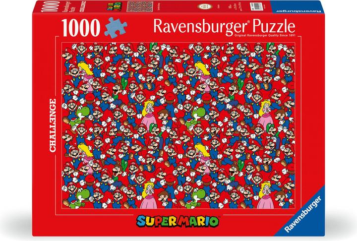 Productafbeelding Ravensburger Puzzel 12000504 - Super Mario Challenge - 1000 stukjes puzzel voor volwassenen en kinderen (1000 onderdelen)