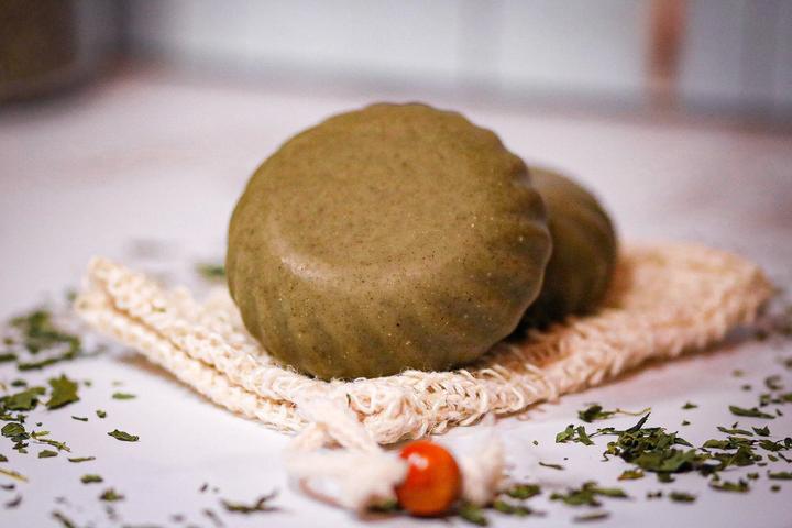 Vivi Soaps Haarseife Brennnessel - Rosmarin (Hartseife)