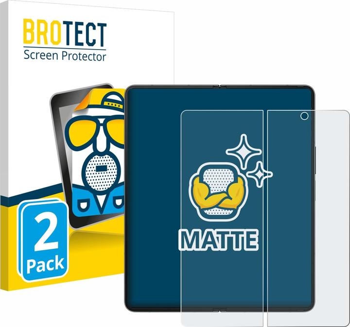 Produktbild BROTECT Entspiegelungs-Schutzfolie Displayschutz Matt (2 Stück, Samsung Galaxy Z Fold4)