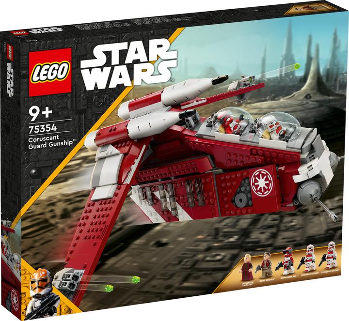 Actual product image LEGO Star Wars Gunship of the Coruscant Guards (75354, LEGO Star Wars)