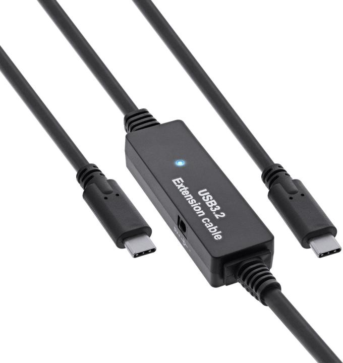 Immagine prodotto InLine Cavo attivo USB 3.2 Gen.1 (15 m, USB 3.2 Gen 1)