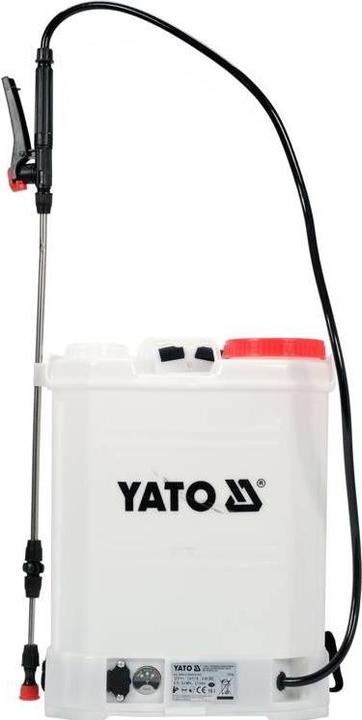 Yato Pulvérisateur à pression 16L avec batterie et panneau solaire (16 l)