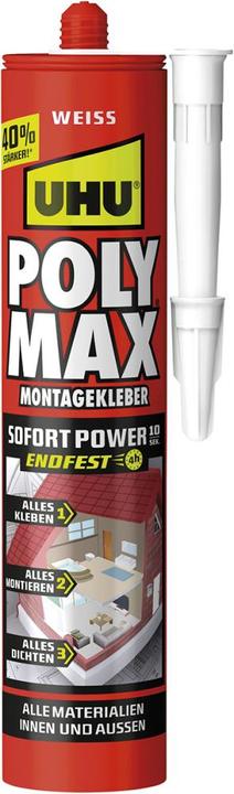 Immagine prodotto UHU POLY MAX SofortPower weiss (440 g)