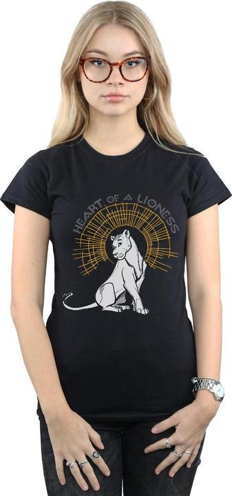 Actual product image Disney Womens/Ladies The Lion King Movie Heart Of A Lioness Cotton T-Shirt (XL)