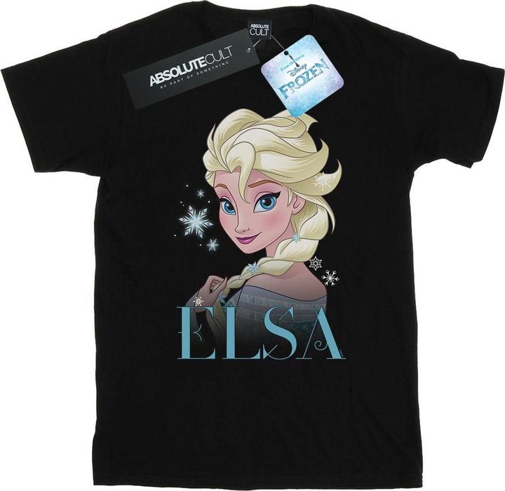 Immagine prodotto Disney Frozen Elsa Snowflake Portrait Maglietta Uomo (3XL)
