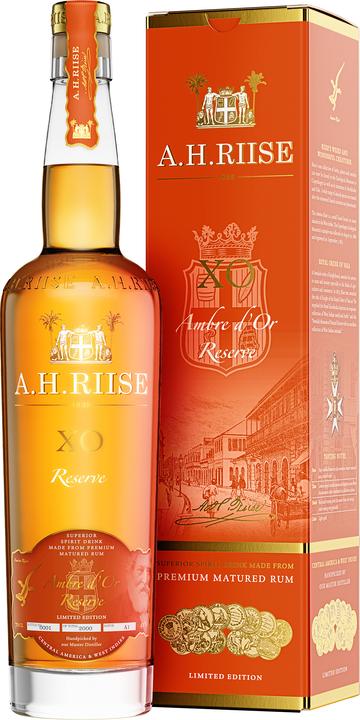 Produktbild A.H.Riise X.O. Ambre d'Or Reserve Rum (1 x 70 cl)