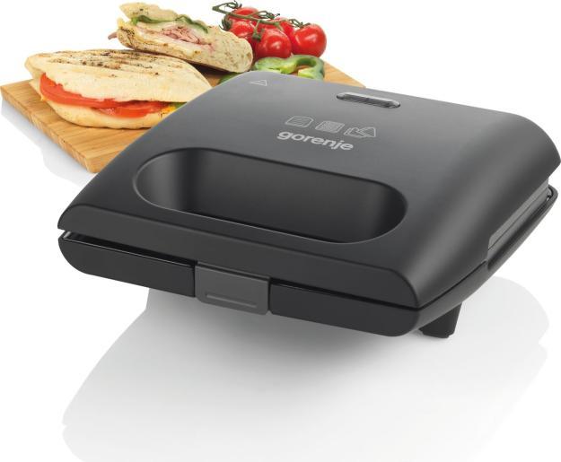 Actual product image Gorenje SM703GCB Sandwich maker, Power 700 W, Black