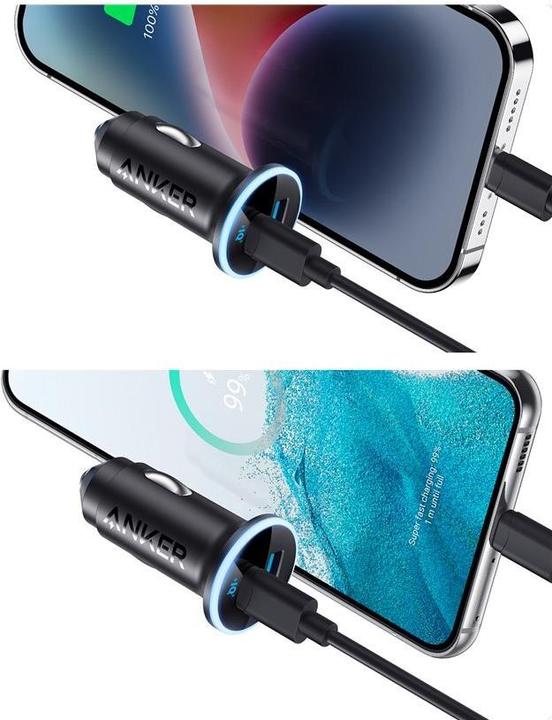 Image du produit Anker 325 1A1C 53W PD Chargeur de voiture