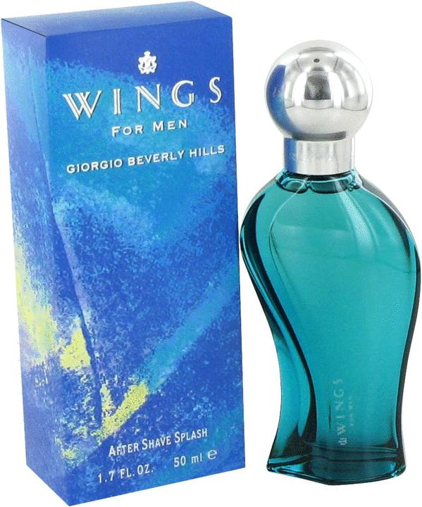 Giorgio Beverly Hills WINGS by After Shave 50 ml (Aftershave Sprühpumpe, 50 ml)