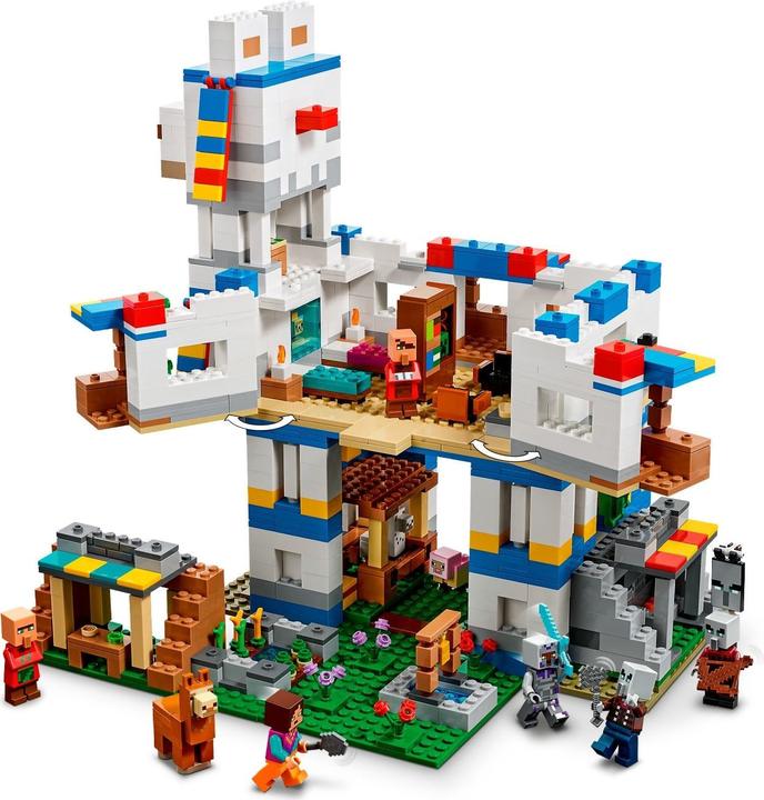 Actual product image LEGO The llama village (21188, LEGO Minecraft)