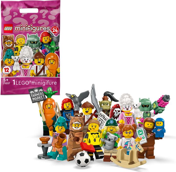 Actual product image LEGO Minifigures Series 24 (71037, LEGO Minifigures)