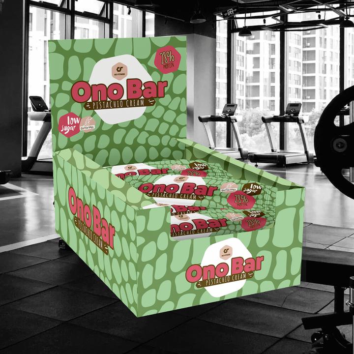 Actual product image Go Fitness ONO Bar Box (Pistachios, 12 pcs., 480 g)