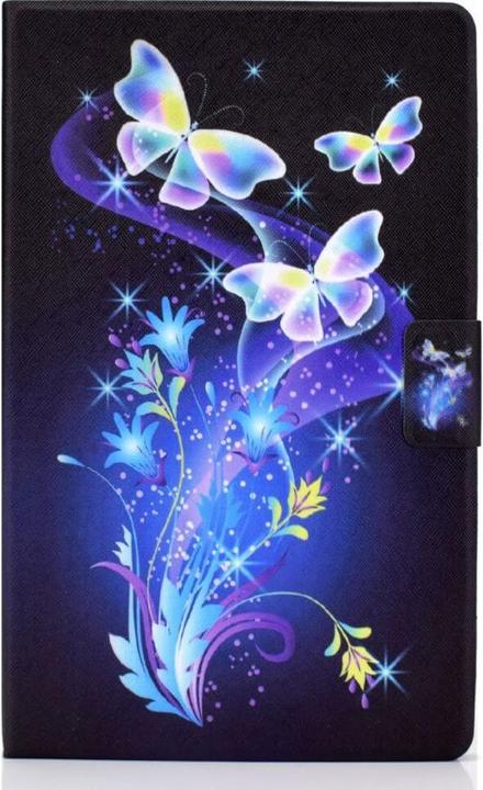 Cover-Discount Galaxy Tab A9+ - Schutzhülle Schmetterling violett (Galaxy Tab A9+)
