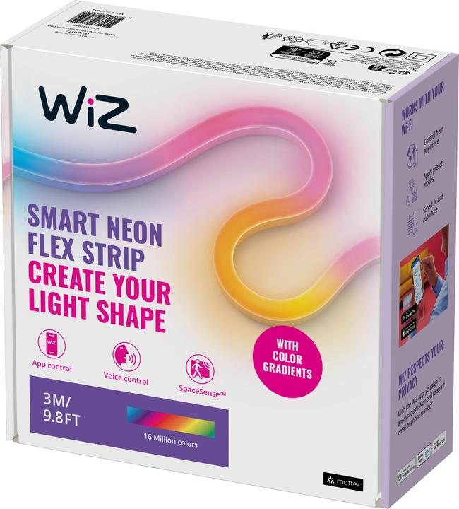 Produktbild WiZ Tunable White & Color Flex Strip (RGB, 300 cm, Indoor)