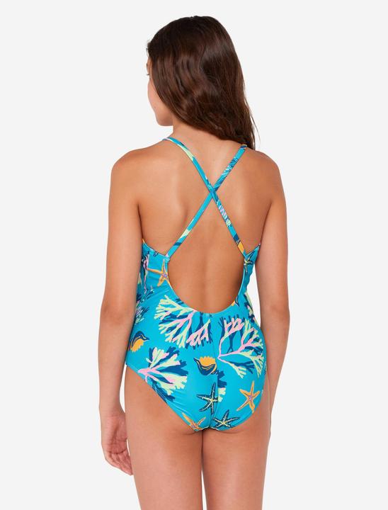 Image du produit Nabaiji Maillot de bain 1 pièce natation Fille - 100 Lila ataa pupu turquoise (140)