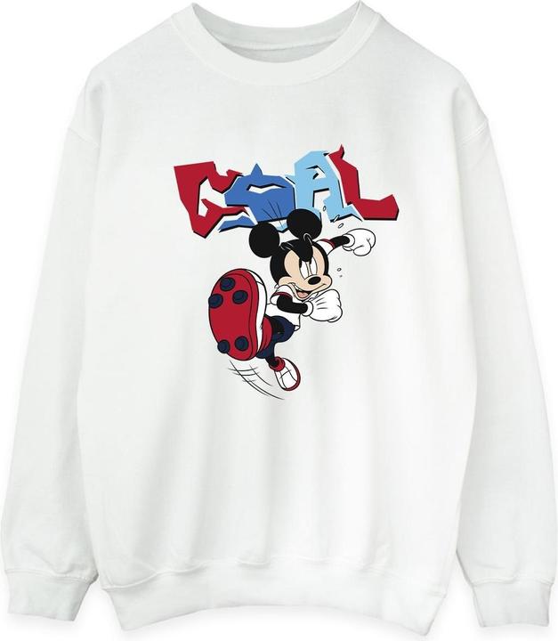 Disney Mickey Mouse Goal Striker Pose Sweatshirt (XL)