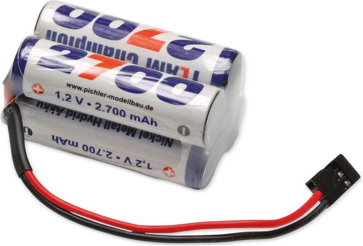 Image du produit Pichler récepteur batterie 2700mah 4,8v nimh cube (4.80 V, 2700 mAh)