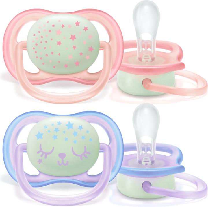 Produktbild Philips Avent SCF376/12-NIGHT BERUHIGENDE 0-6 MÄDCHEN (2 x, bis 6 Monate)