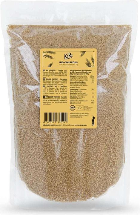 Actual product image KoRo Organic wholemeal couscous (1500 g)