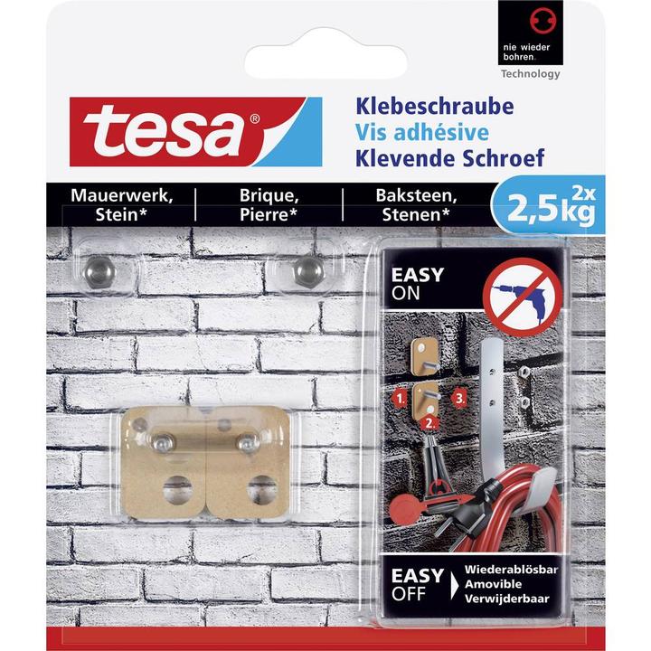 Image du produit tesa Vis à coller pour maçonnerie