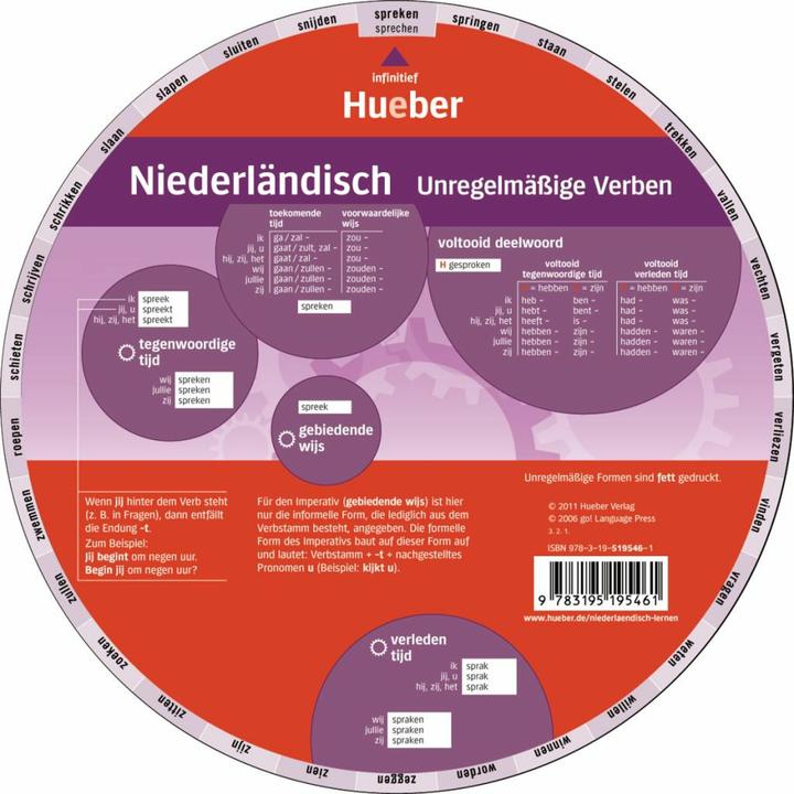 Immagine prodotto Wiel - Nederlands - Onregelmatige werkwoorden (Olandese, Hueber Verlag GmbH & Co KG, 2019)