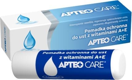 Apteo Schützender Lippenstift mit den Vitaminen A und E - Nährender und feuchtigkeitsspendender