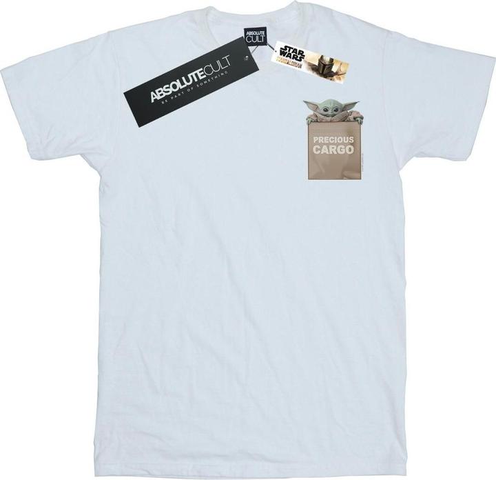 Immagine prodotto Star Wars The Mandalorian Precious Cargo Faux Pocket Maglietta Uomo (3XL)