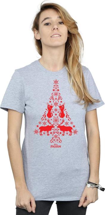 Image du produit Disney - T-shirt FROZEN CHRISTMAS TREE - Femme (XL)