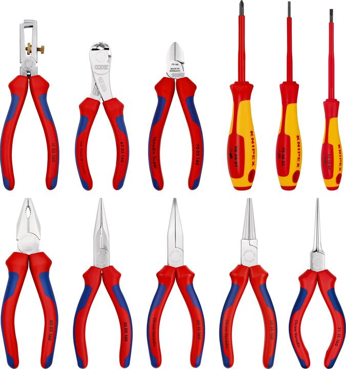 Immagine prodotto Knipex Borsa portautensili avvolgibile (11 pezzi)