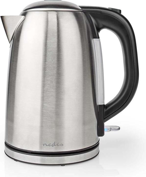 Immagine prodotto Nedis Bollitore - Base girevole a 360° - Elemento riscaldante a scomparsa - Controllo Strix - Protezione (1.70 l, Spina UE)