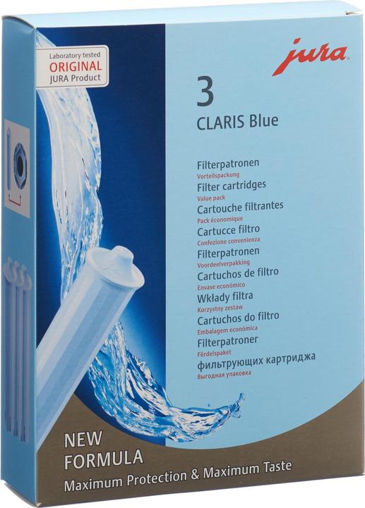 Actual product image Jura Claris (3 x)