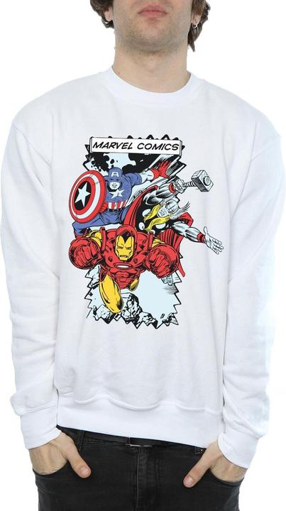 Actual product image Mens Comic Characters Sweatshirt (XL)