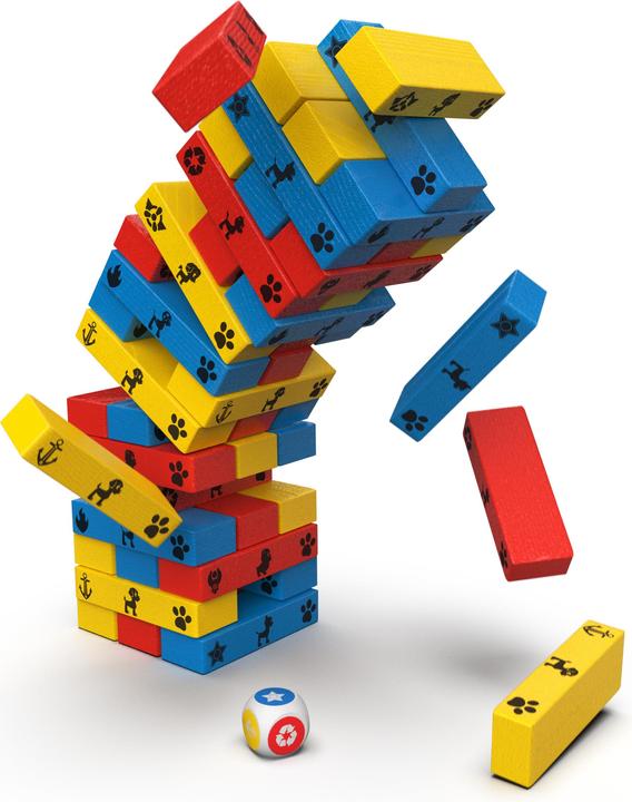 Actual product image Spin Master Paw Patrol Jumbling Tower (German, French, Italian, English)