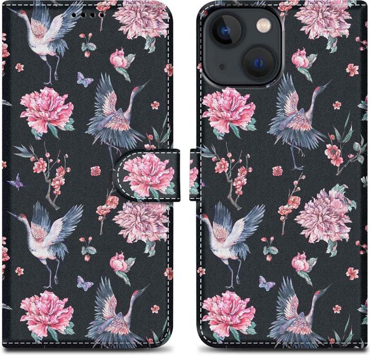 Kranich & Blumen No. 9