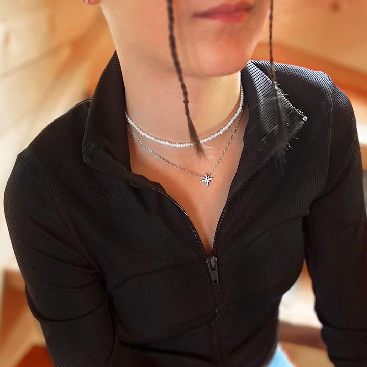 Actual product image Candy Edie necklace, 925 sterling silver (925 sterling silver, 42 - 45 cm)