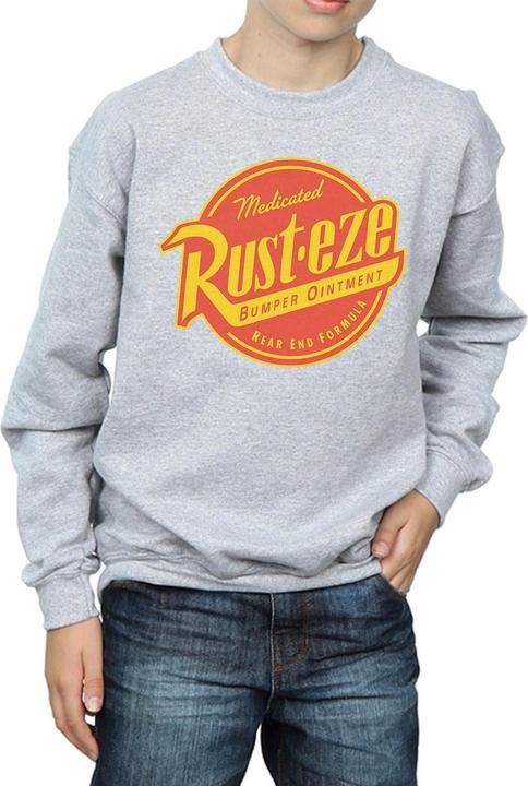 Actual product image Disney Boys Cars Rust-Eze Logo Sweatshirt (140, 146)