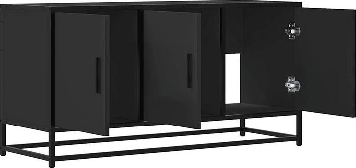 Produktbild VidaXL TV Schrank Lowboard Fernsehschrank Fernsehtisch Holzwerkstoff Metall (100 x 35 x 50 cm)