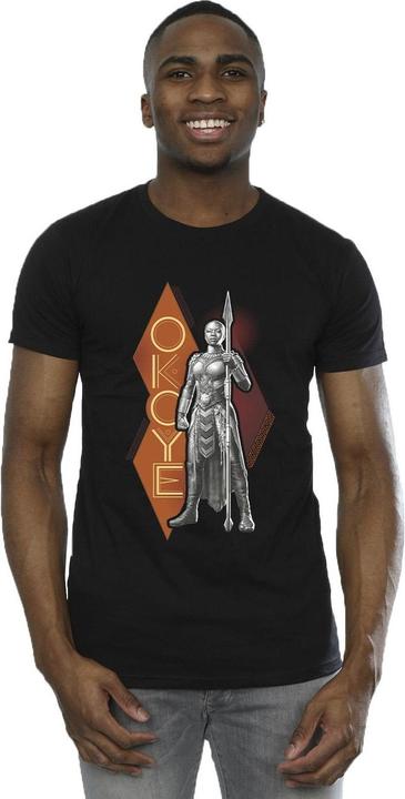 Actual product image Mens Wakanda Forever Okoye Stance T-Shirt (M)