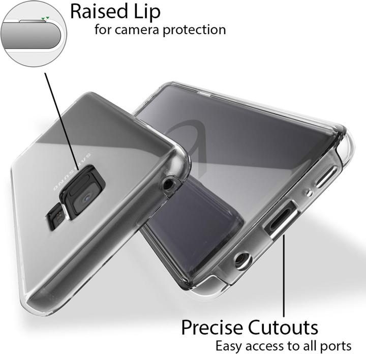 Actual product image Nalia 360 degree cell phone case (Samsung Galaxy S9)