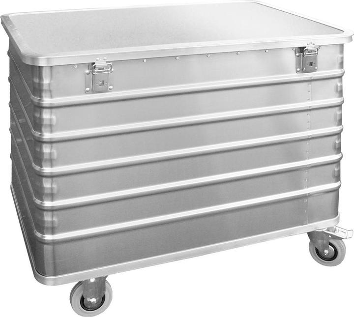 Actual product image Gmöhling Aluminum box truck, solid wall (250 kg)