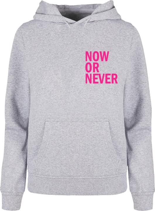 Image du produit Merchcode Ladies Now Or Never Basic Hoody - 113671 (L)