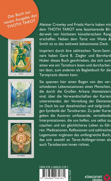 Produktbild TAROT – Spiegel deiner neuen Zeit: Kurs zum Aleister Crowley Thoth Tarot (Deutsch, Bernhard Huber, Gerd Bodhi Ziegler, 2023)