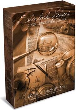 Actual product image Asmodée Sherlock Holmes: Investigative Consultant - The Crimes of the Thames and Other Cases (Italian)